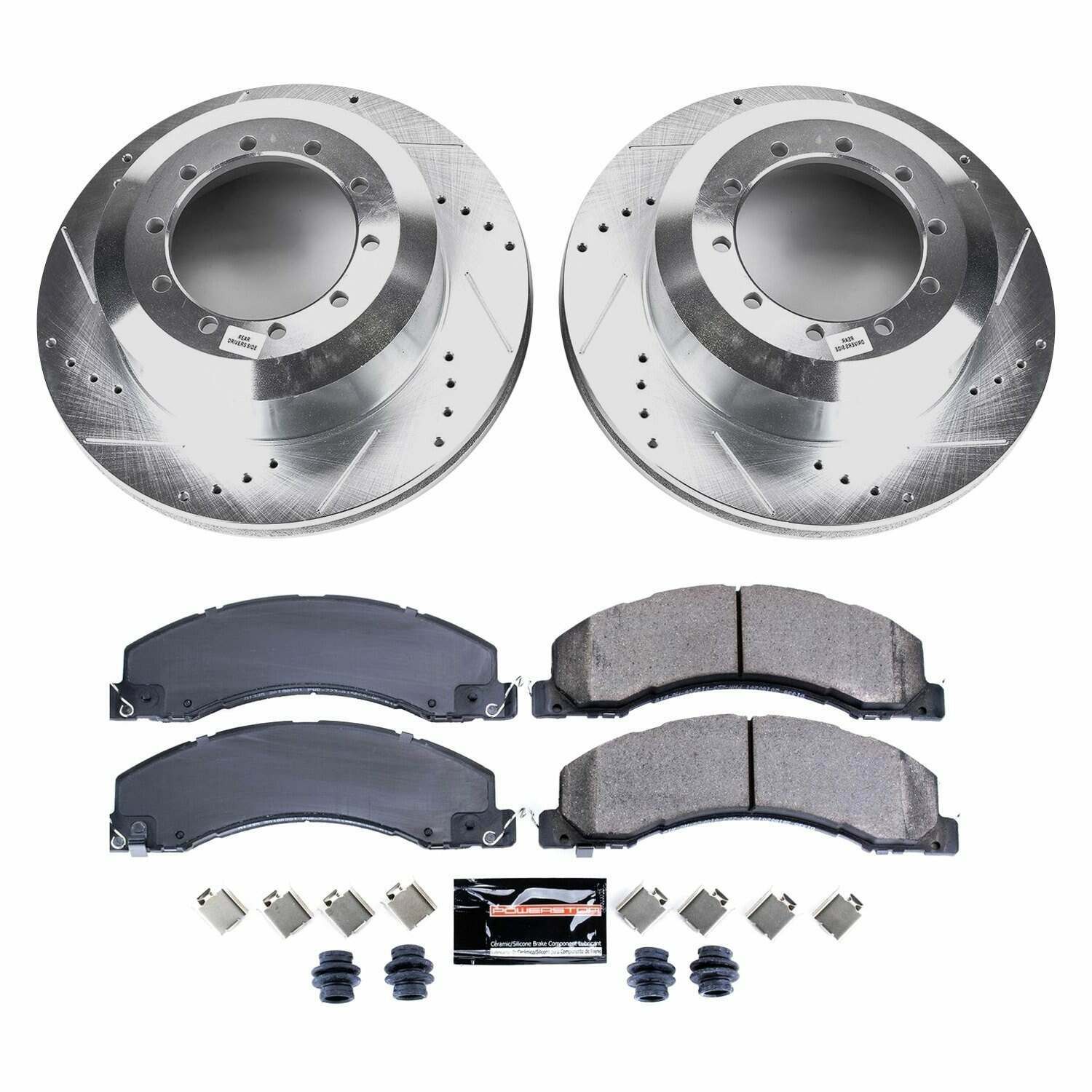 Power Stop 11-12 Ram 5500 Rear Z23 Evolution Brake Kit - K4722