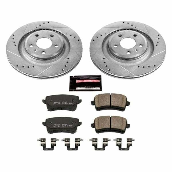 Power Stop 10-11 Audi S4 Rear Z23 Evolution Sport Brake Kit - K4746