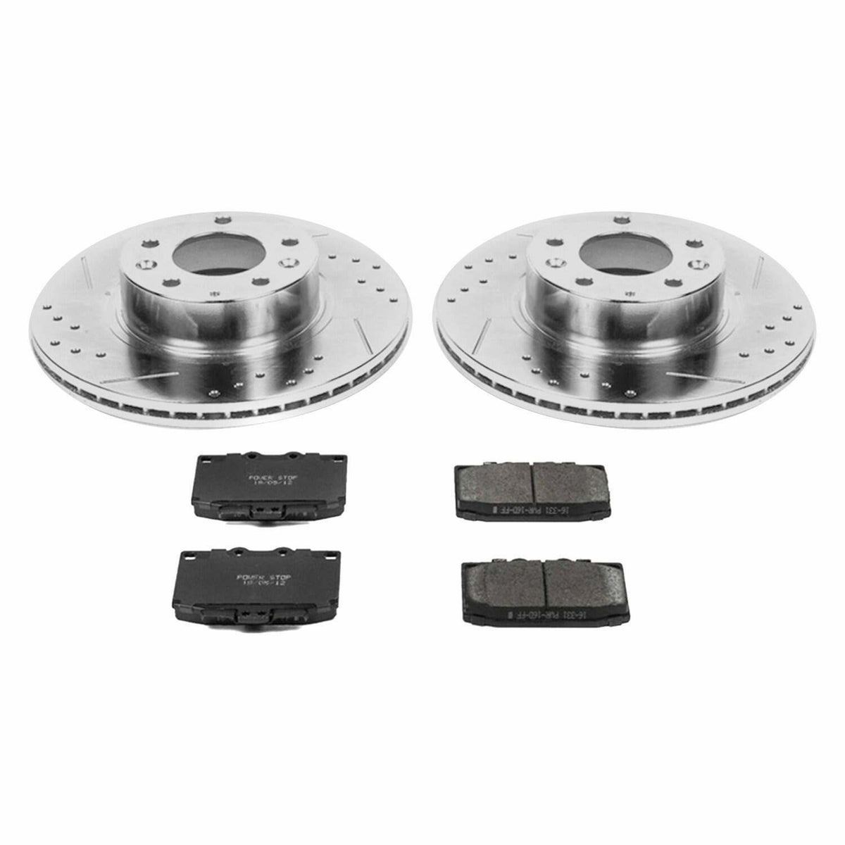 Power Stop 93-95 Mazda RX-7 Front Z26 Street Warrior Brake Kit - K4833-26