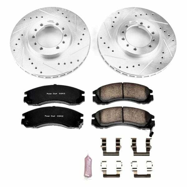 Power Stop 91-96 Mitsubishi Montero Front Z23 Evolution Sport Brake Kit - K4981