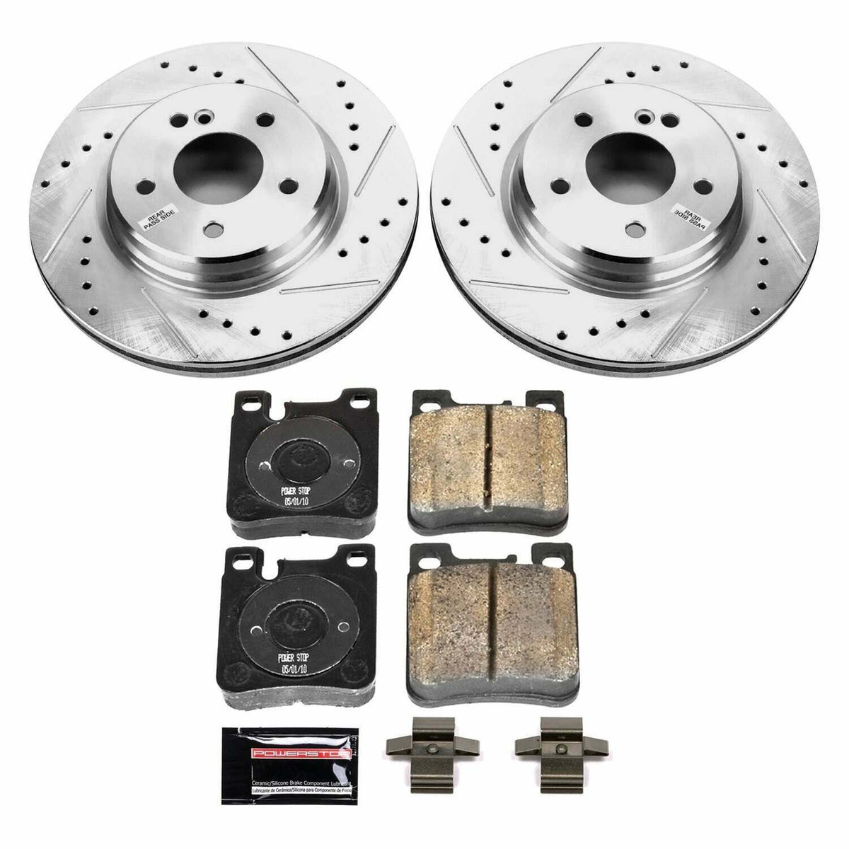 Power Stop 2000 Mercedes-Benz E430 Rear Z23 Evolution Sport Brake Kit - K5053