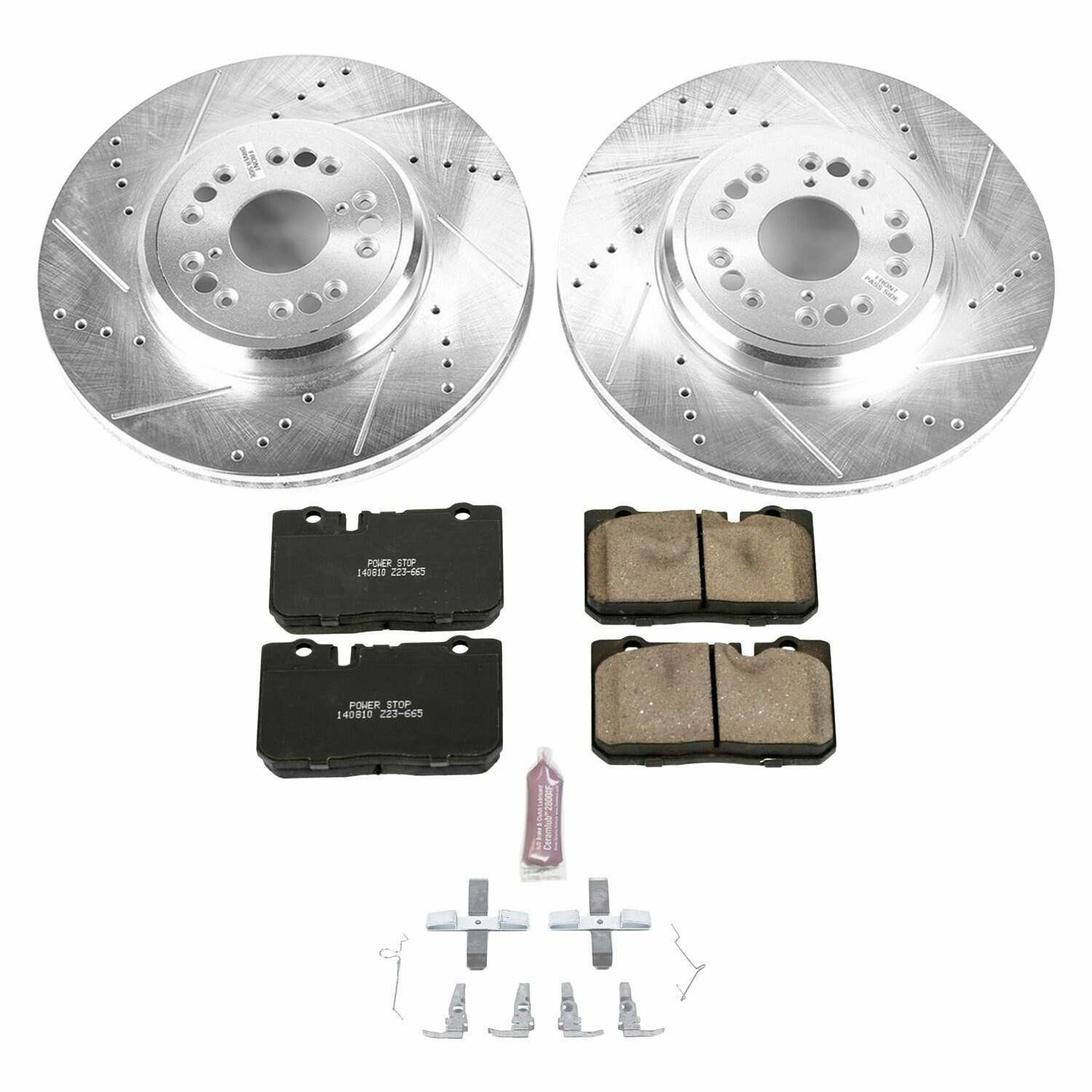 Power Stop 95-00 Lexus LS400 Front Z23 Evolution Sport Brake Kit - K5099