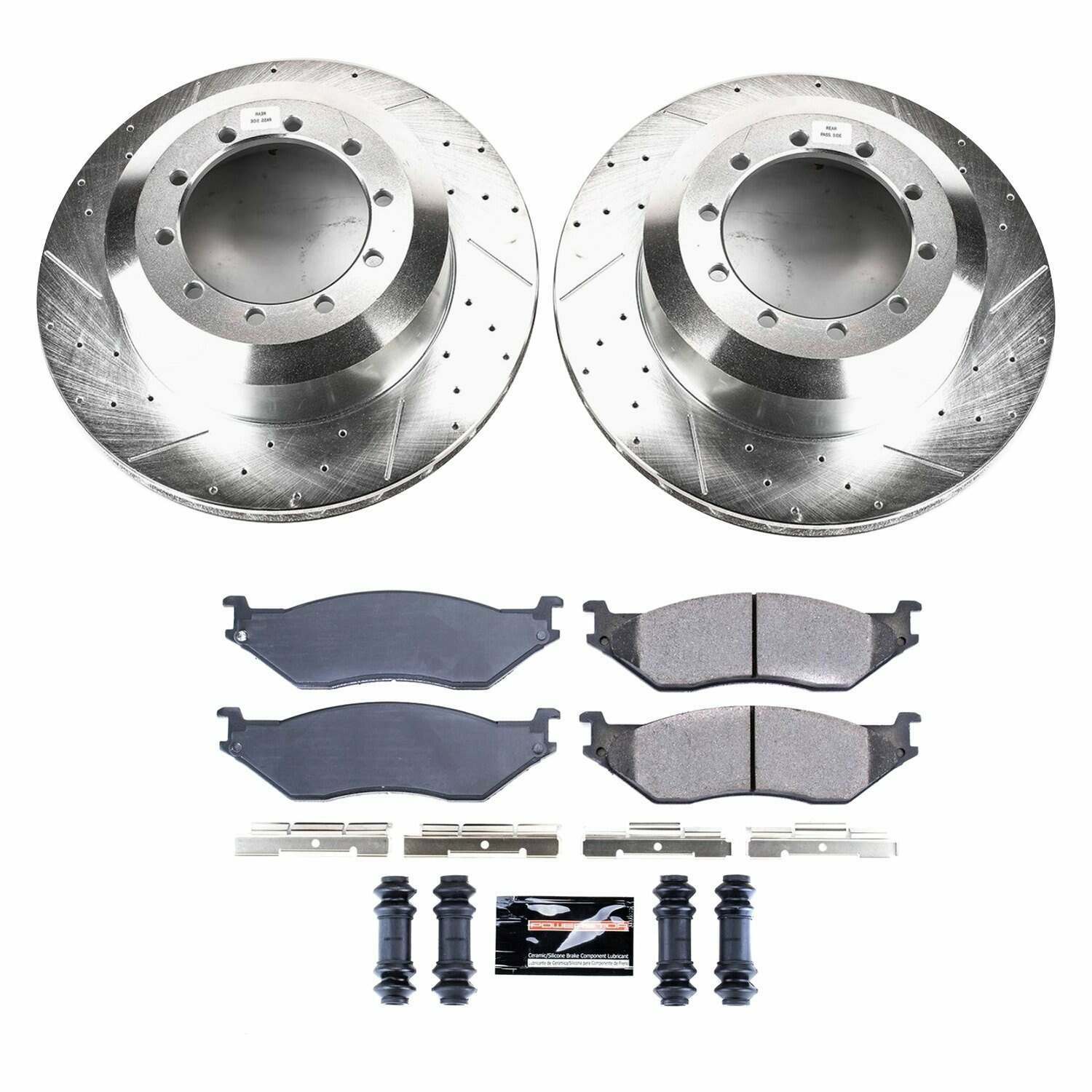 Power Stop 99-01 Ford F53 Front Z23 Evolution Brake Kit - K5184