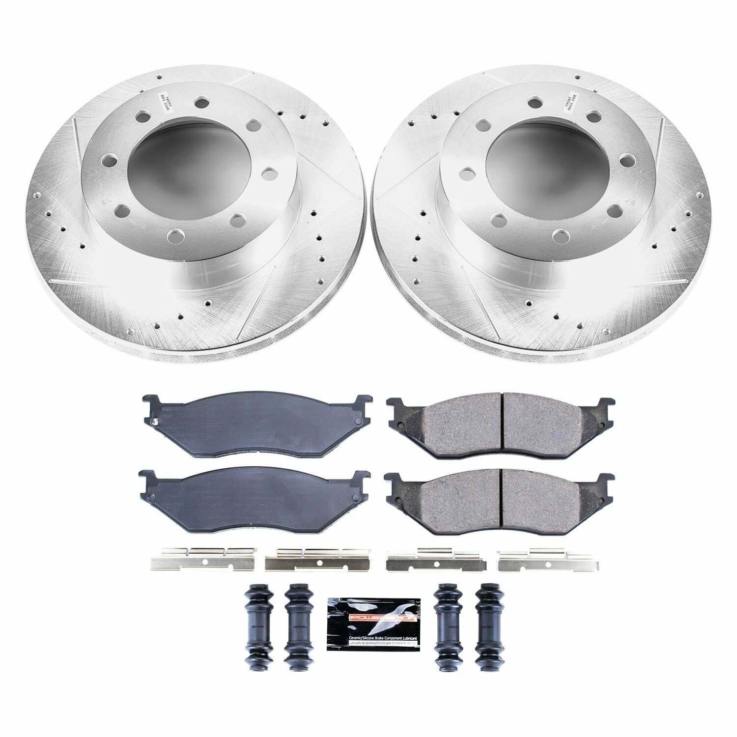 Power Stop 99-04 Ford F-550 Super Duty Front Z23 Evolution Brake Kit - K5185