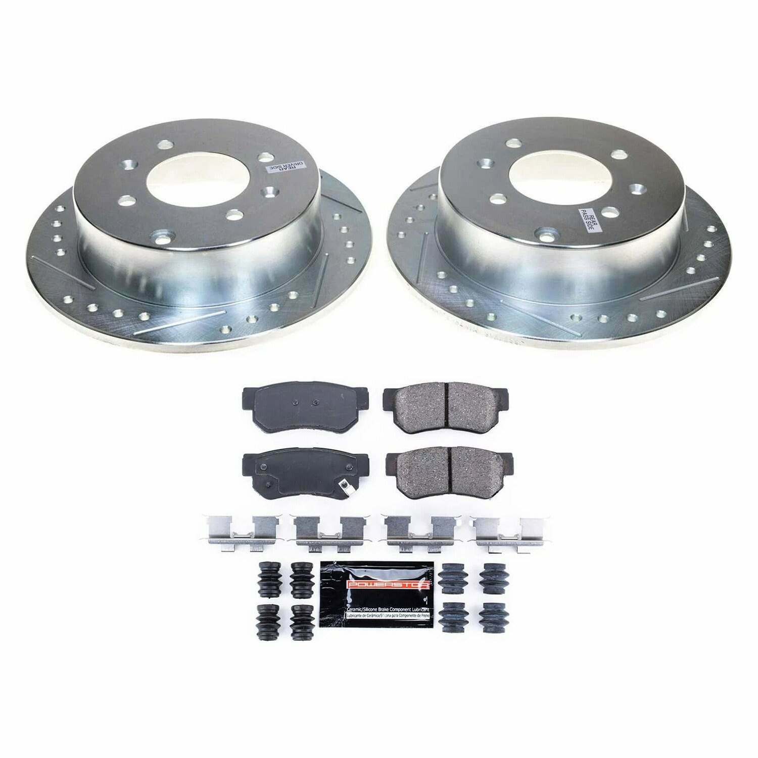 Power Stop 99-05 Hyundai Sonata Rear Z23 Evolution Brake Kit - K5212