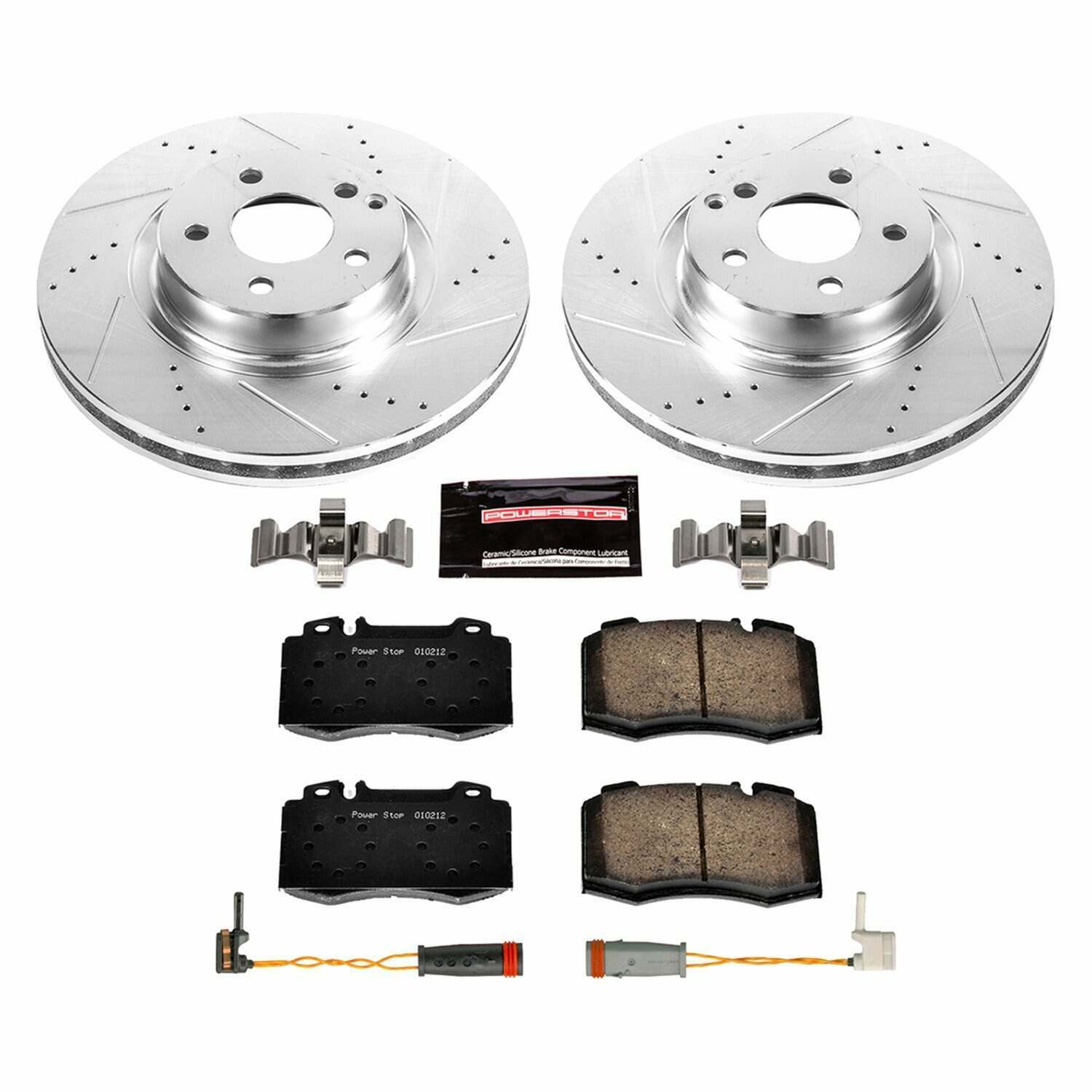 Power Stop 07-09 Mercedes-Benz E350 Front Z26 Street Warrior Brake Kit - K5241-26