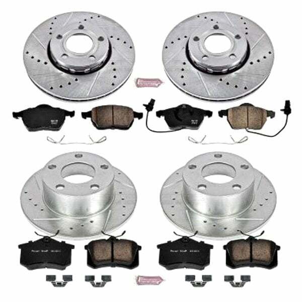 Power Stop 98-01 Audi A6 Front & Rear Z23 Evolution Sport Brake Kit - K529