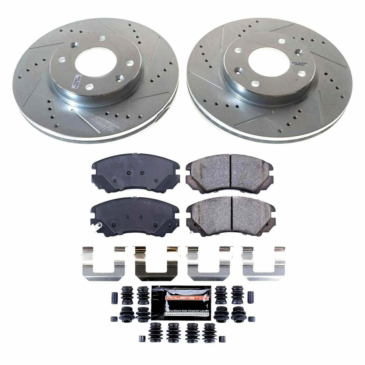 Power Stop 03-05 Hyundai Sonata Front Z23 Evolution Brake Kit - K5290