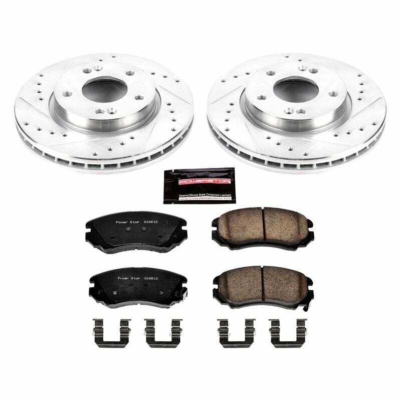 Power Stop 07-10 Hyundai Elantra Front Z23 Evolution Sport Brake Kit - K5291