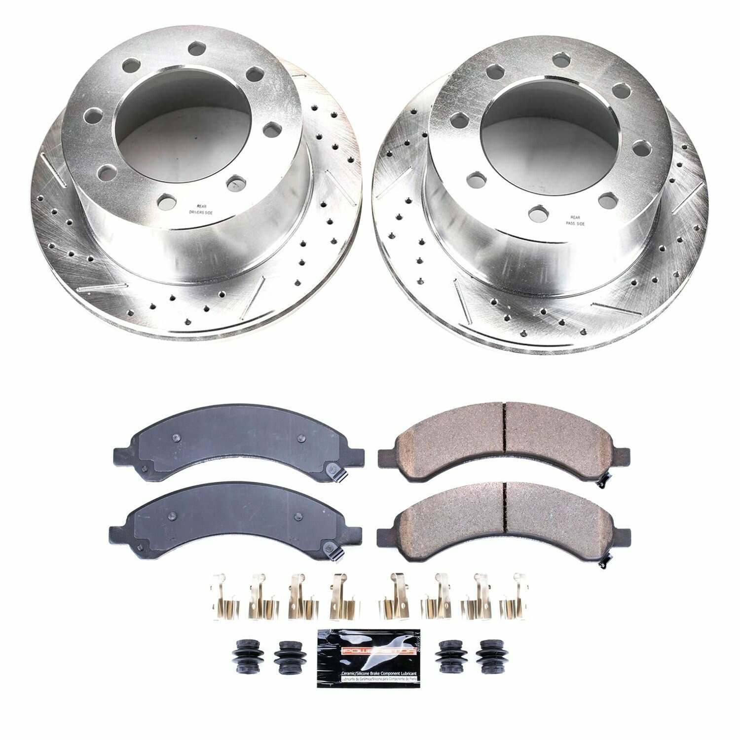 Power Stop 03-08 Chevrolet Express 3500 Rear Z23 Evolution Sport Brake Kit - K5328