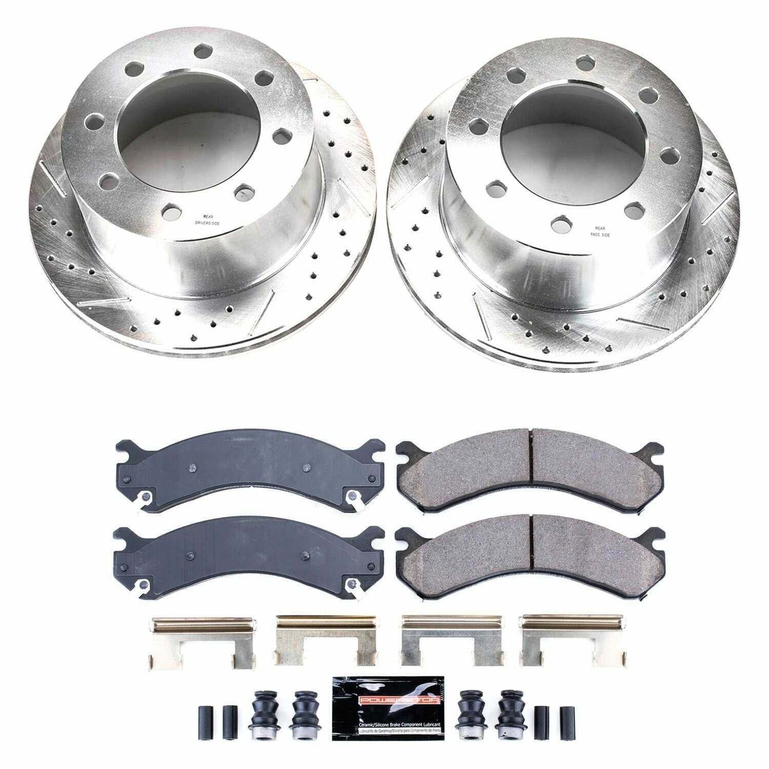 Power Stop 01-06 Chevrolet Silverado 3500 Rear Z23 Evolution Sport Brake Kit - K5337