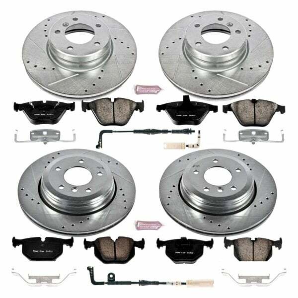 Power Stop 04-06 BMW 525i Front & Rear Z23 Evolution Sport Brake Kit - K5360