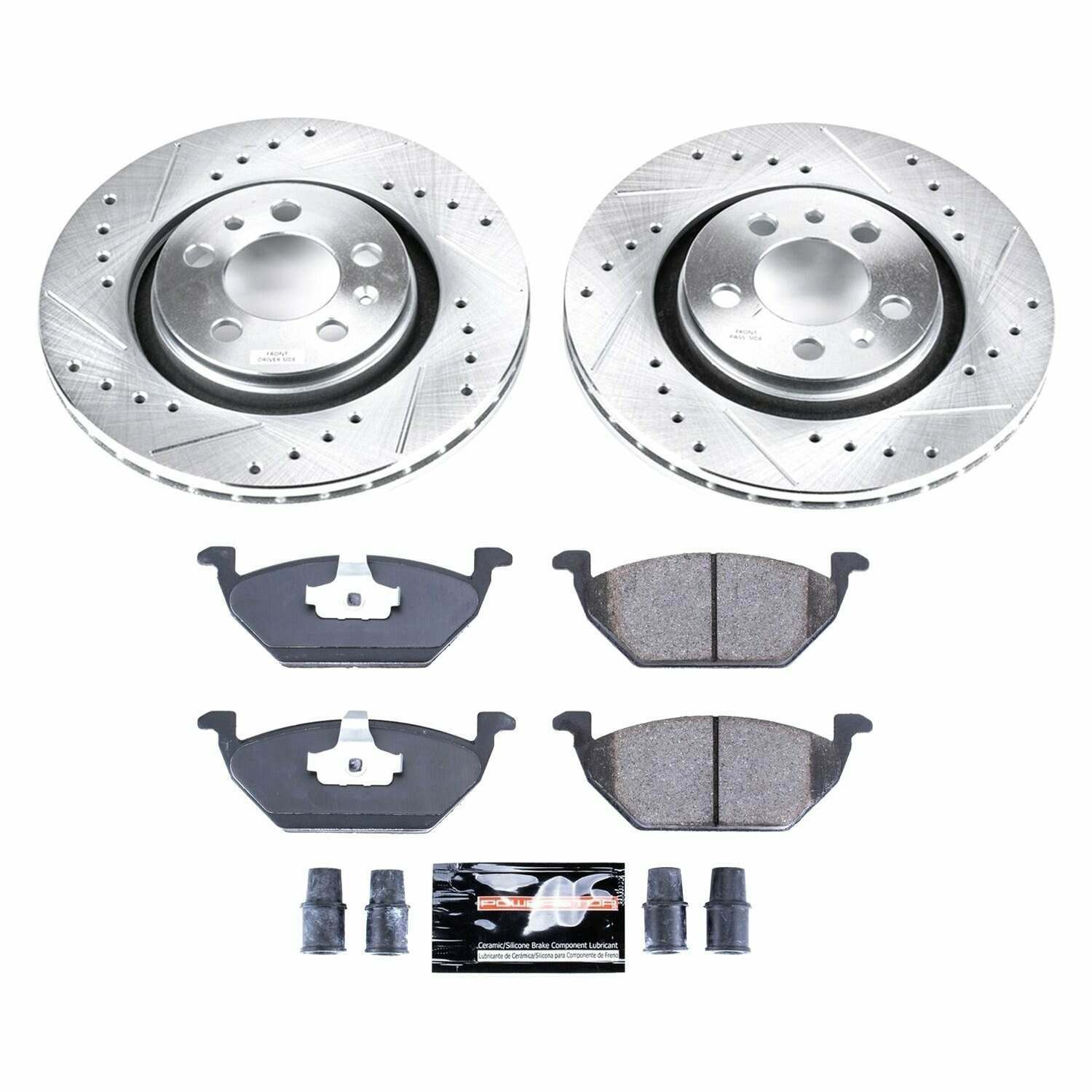 Power Stop 1998 Volkswagen Beetle Front Z23 Evolution Sport Brake Kit - K5401