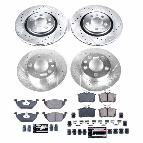 Power Stop 1998 Volkswagen Beetle Front & Rear Z23 Evolution Sport Brake Kit - K5402