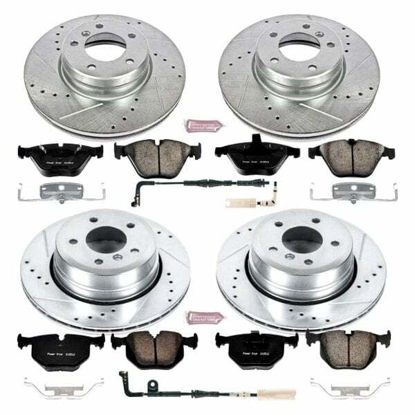 Power Stop 06-07 BMW 525xi Front & Rear Z23 Evolution Sport Brake Kit - K5439