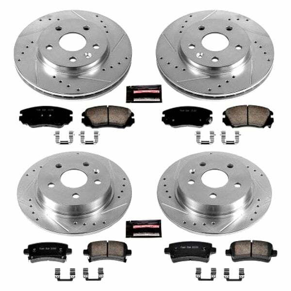 Power Stop 12-16 Buick LaCrosse Front & Rear Z23 Evolution Sport Brake Kit - K5523