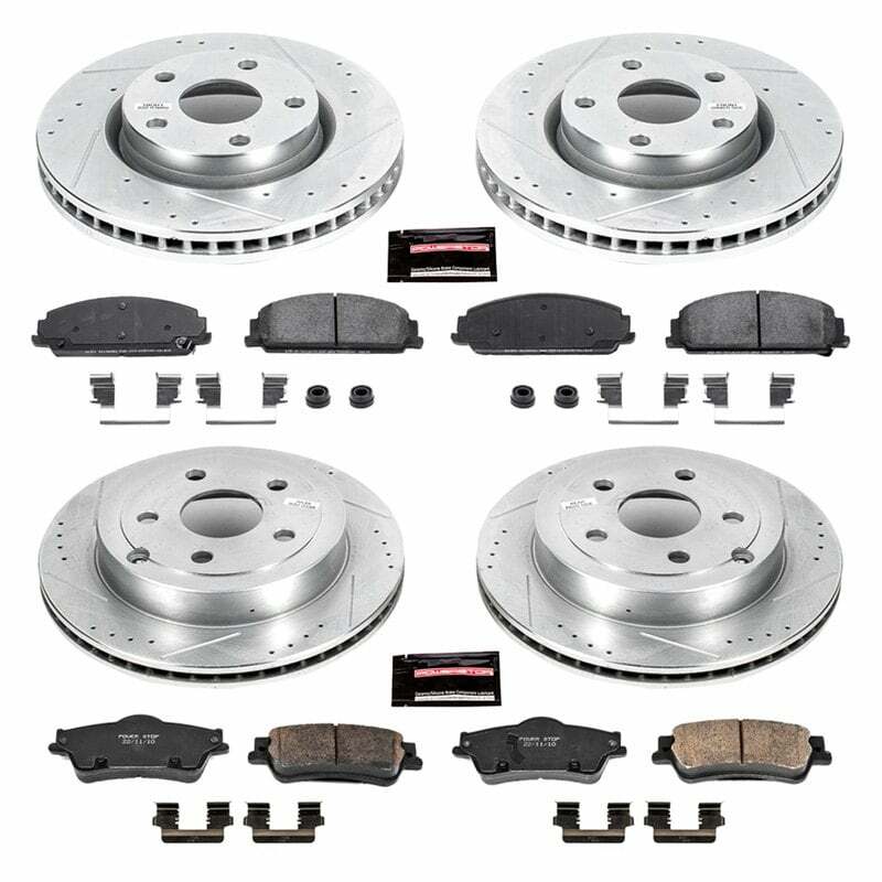Power Stop 08-09 Pontiac G8 Front & Rear Z23 Evolution Sport Brake Kit - K5527