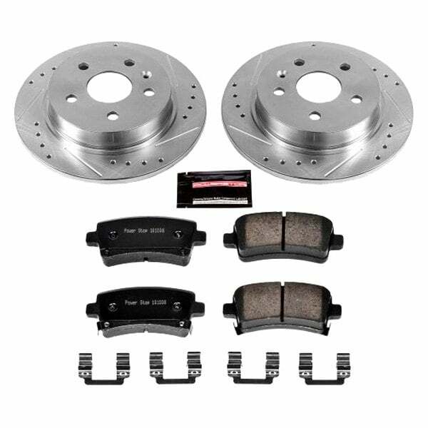 Power Stop 12-16 Buick LaCrosse Rear Z23 Evolution Sport Brake Kit - K5531