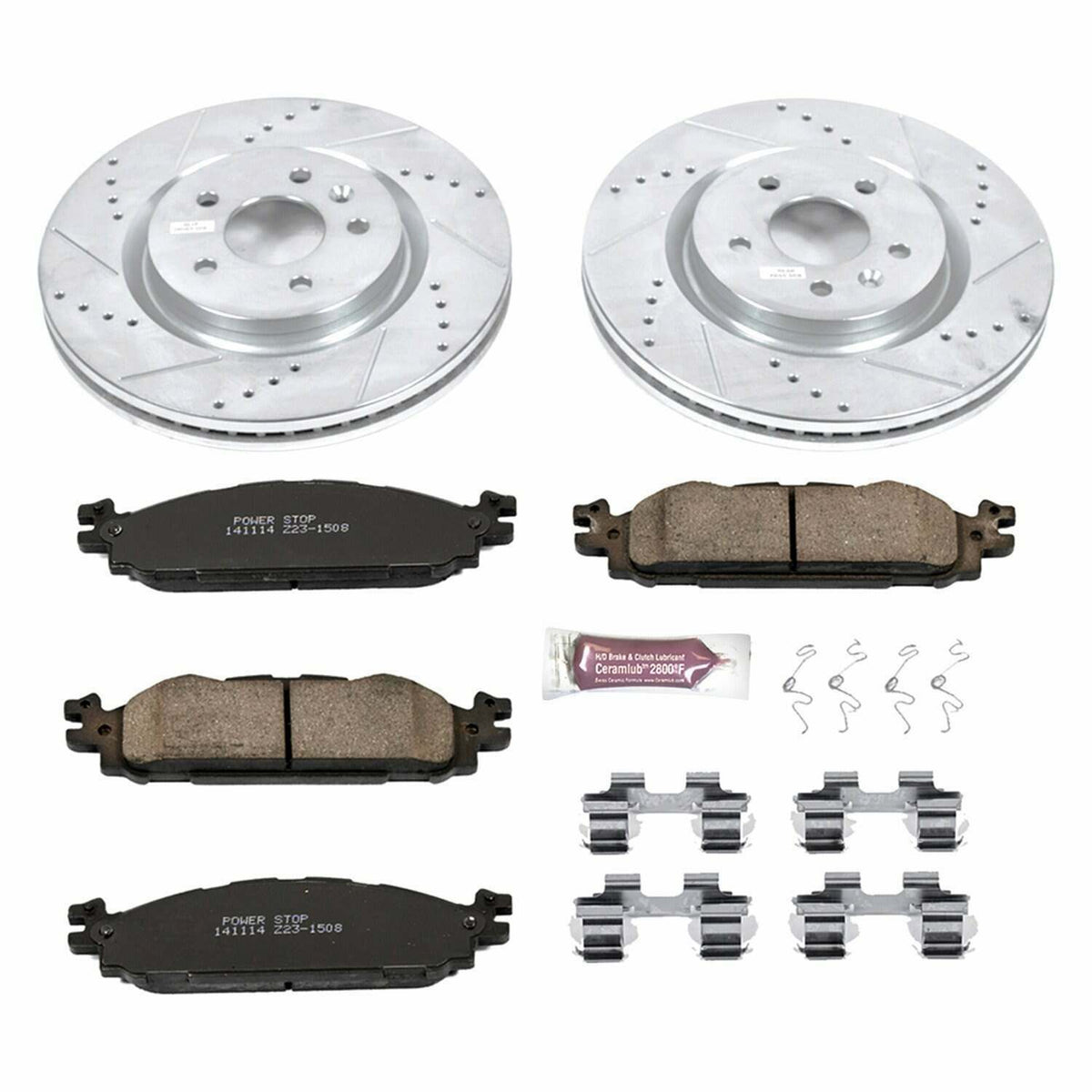 Power Stop 11-19 Ford Explorer Front Z36 Truck & Tow Brake Kit - K5583-36