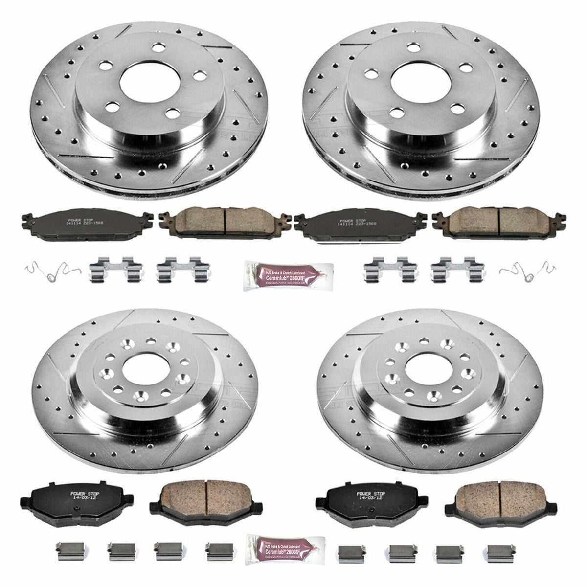 Power Stop 11-19 Ford Explorer Front & Rear Z36 Truck & Tow Brake Kit - K5584-36