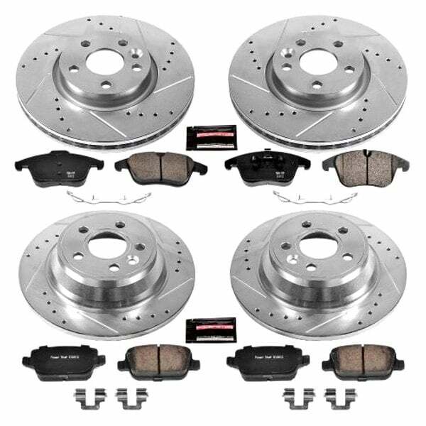 Power Stop 07-11 Volvo S80 Front & Rear Z23 Evolution Sport Brake Kit - K5610