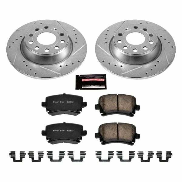 Power Stop 2013 Audi A3 Rear Z23 Evolution Sport Brake Kit - K5662