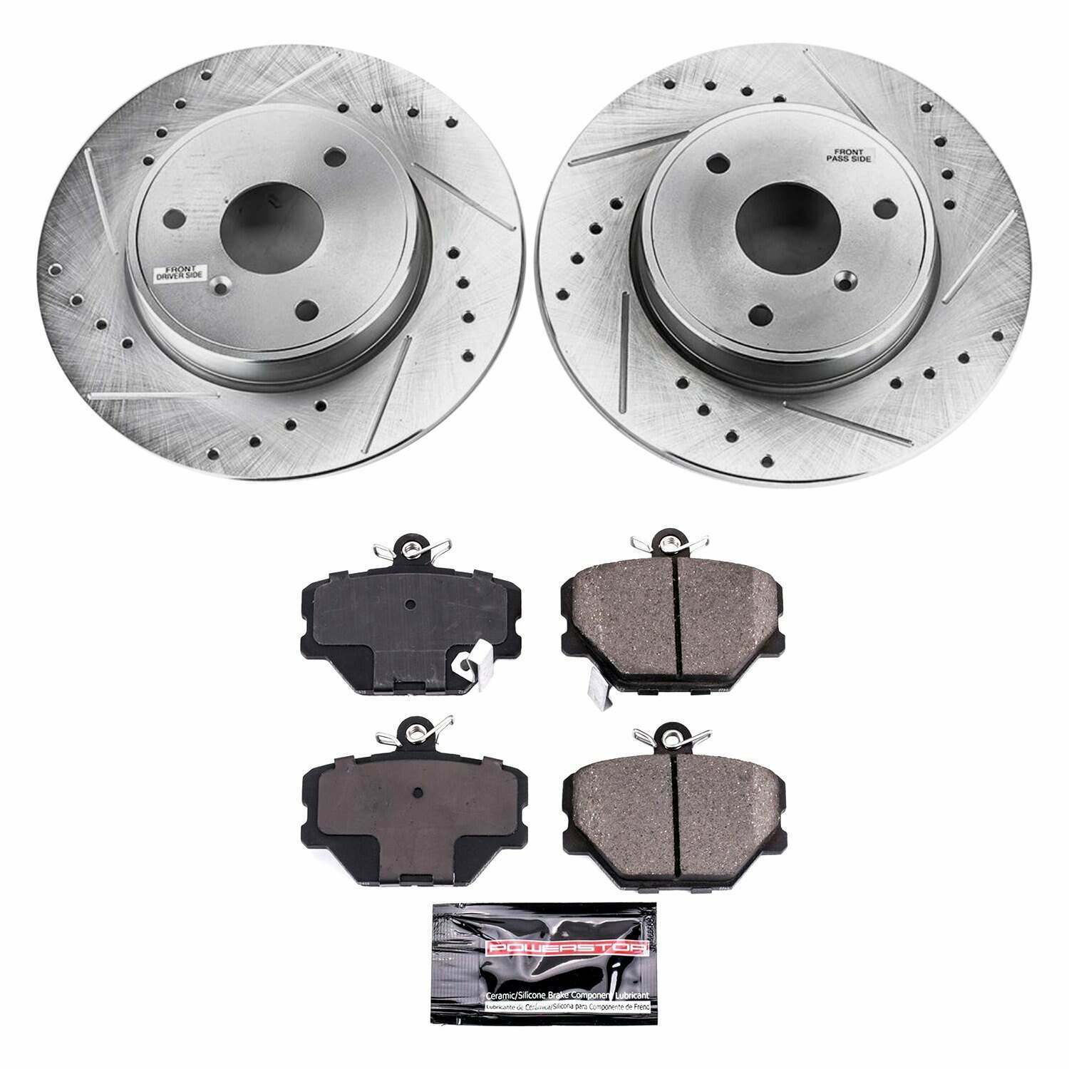 Power Stop 08-16 Smart Fortwo Front Z23 Evolution Sport Brake Kit - K5695