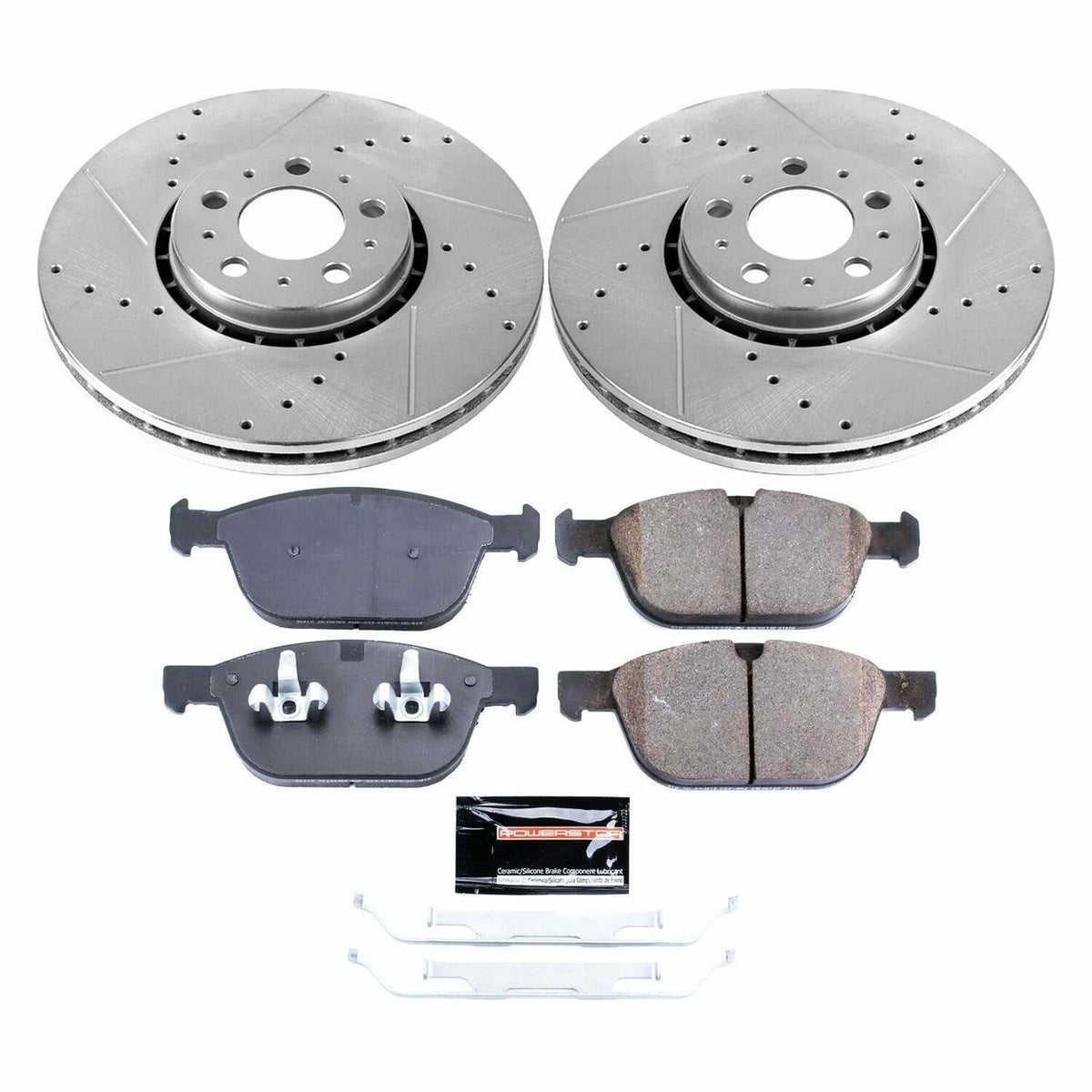 Power Stop 03-14 Volvo XC90 Front Z23 Evolution Sport Brake Kit - K5707