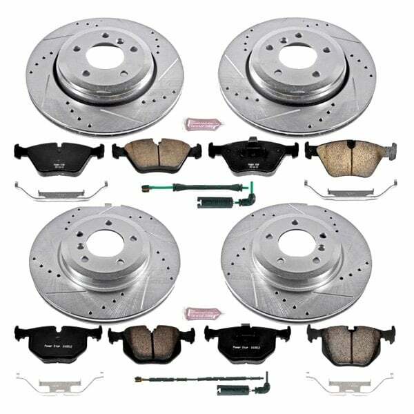 Power Stop 01-06 BMW 330Ci Front & Rear Z23 Evolution Sport Brake Kit - K5728