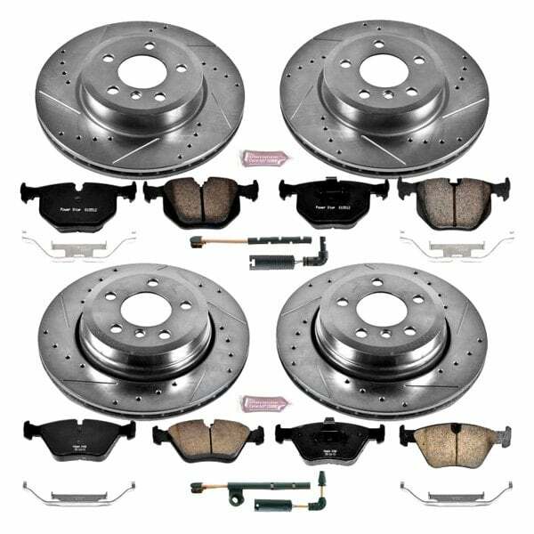 Power Stop 04-10 BMW X3 Front & Rear Z23 Evolution Sport Brake Kit - K5737