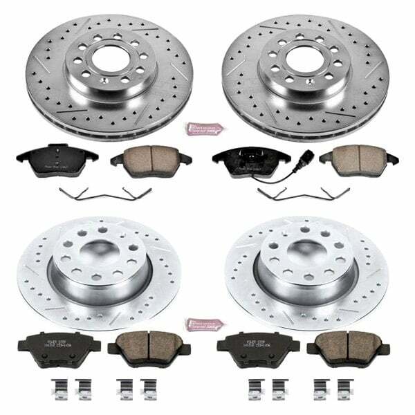 Power Stop 2012 Volkswagen Beetle Front & Rear Z23 Evolution Sport Brake Kit - K5747