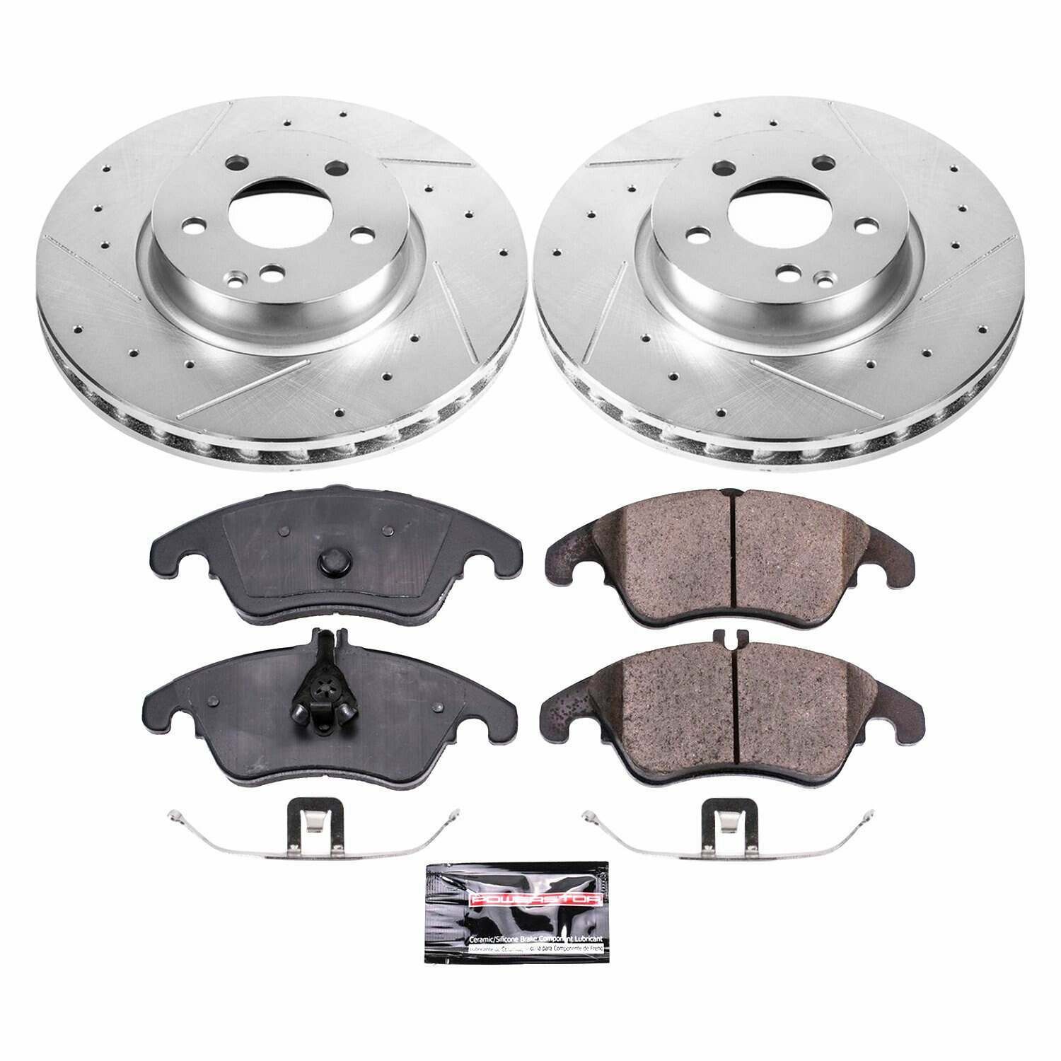 Power Stop 13-14 Mercedes-Benz C300 Front Z23 Evolution Sport Brake Kit - K5792