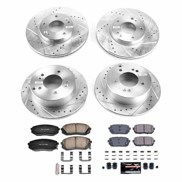 Power Stop 07-10 Kia Rondo Front & Rear Z23 Evolution Sport Brake Kit - K5852
