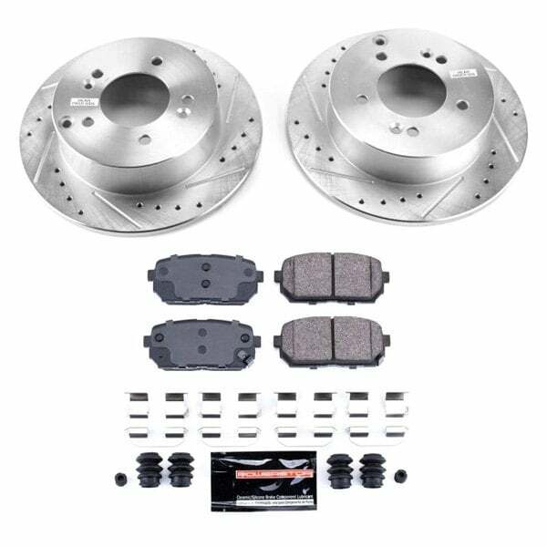 Power Stop 07-10 Kia Rondo Rear Z23 Evolution Sport Brake Kit - K5853