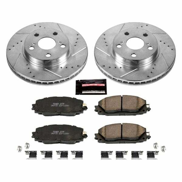 Power Stop 11-17 Lexus CT200h Front Z23 Evolution Sport Brake Kit - K5870