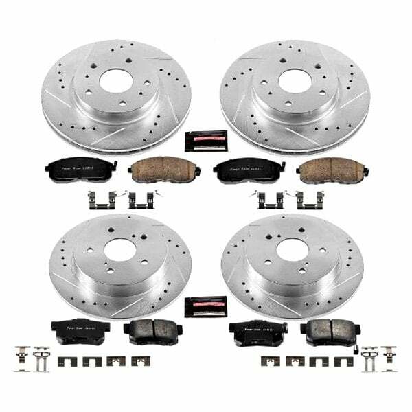 Power Stop 07-13 Suzuki SX4 Front & Rear Z23 Evolution Sport Brake Kit - K5888