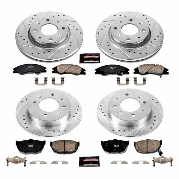 Power Stop 04-09 Kia Spectra Front & Rear Z23 Evolution Sport Brake Kit - K5904