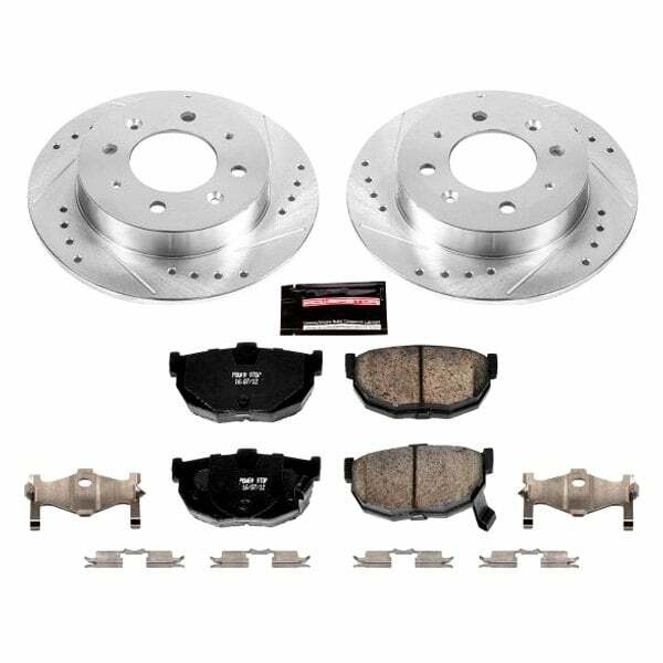 Power Stop 04-09 Kia Spectra Rear Z23 Evolution Sport Brake Kit - K5905