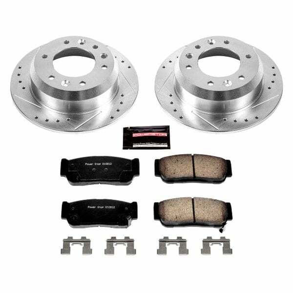 Power Stop 2007 Hyundai Entourage Rear Z23 Evolution Sport Brake Kit - K5907