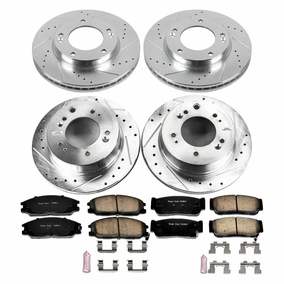 Power Stop 07-09 Kia Sorento Front & Rear Z23 Evolution Sport Brake Kit - K5909