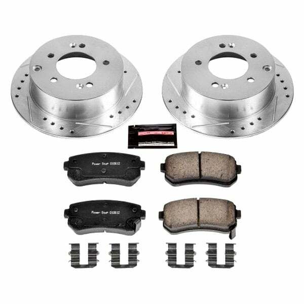 Power Stop 10-13 Kia Forte Rear Z23 Evolution Sport Brake Kit - K5915