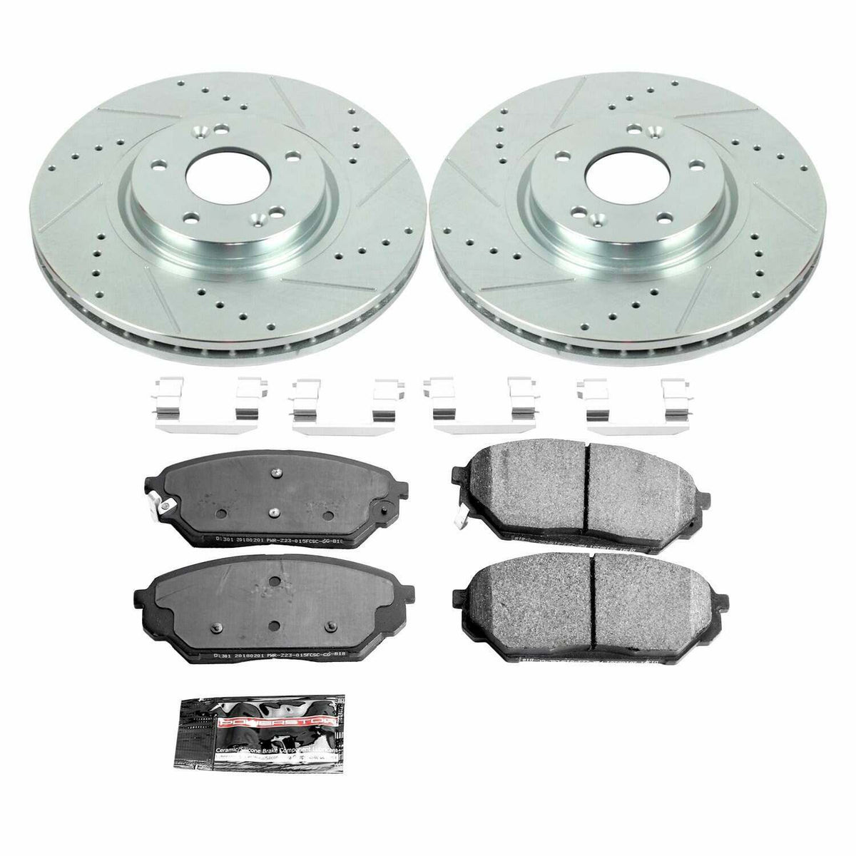 Power Stop 07-12 Hyundai Veracruz Front Z23 Evolution Sport Brake Kit - K5918
