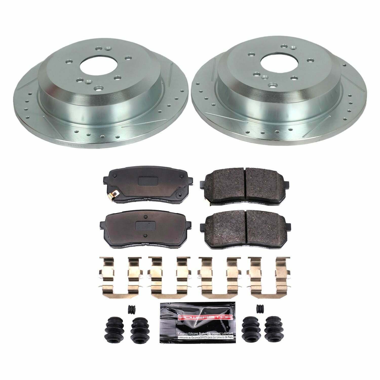 Power Stop 07-12 Hyundai Veracruz Rear Z23 Evolution Sport Brake Kit - K5920