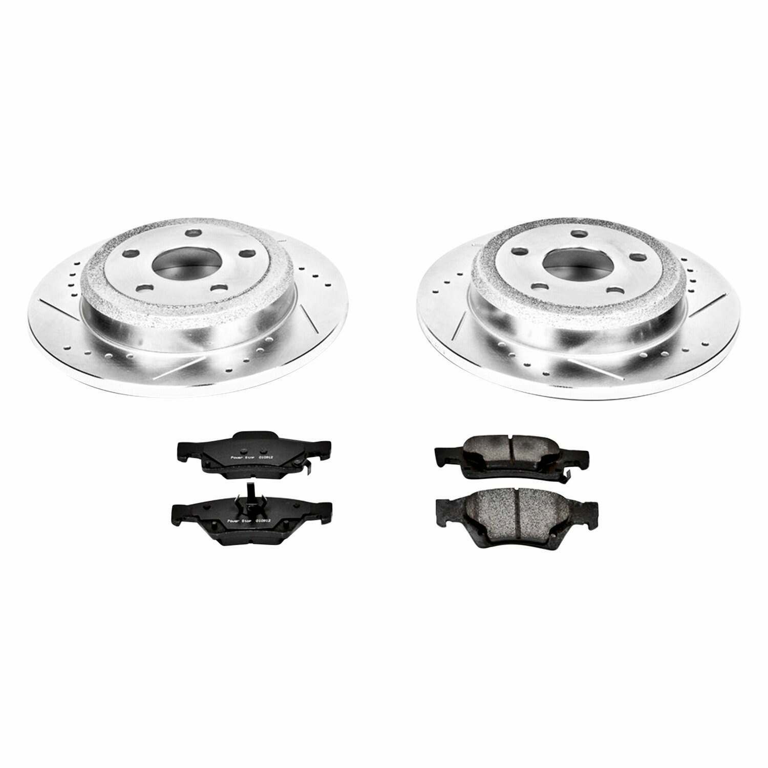 Power Stop 11-19 Dodge Durango Rear Z36 Truck & Tow Brake Kit - K5950-36