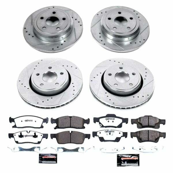 Power Stop 11-19 Dodge Durango Front & Rear Z36 Truck & Tow Brake Kit - K5952-36