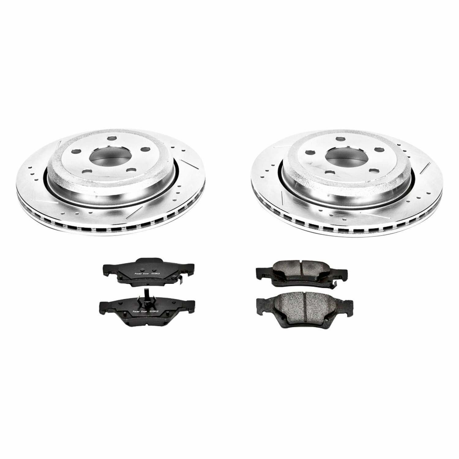 Power Stop 11-19 Dodge Durango Rear Z36 Truck & Tow Brake Kit - K5953-36