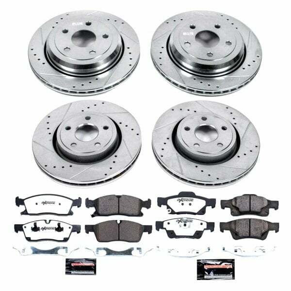 Power Stop 11-19 Dodge Durango Front & Rear Z36 Truck & Tow Brake Kit - K5955-36