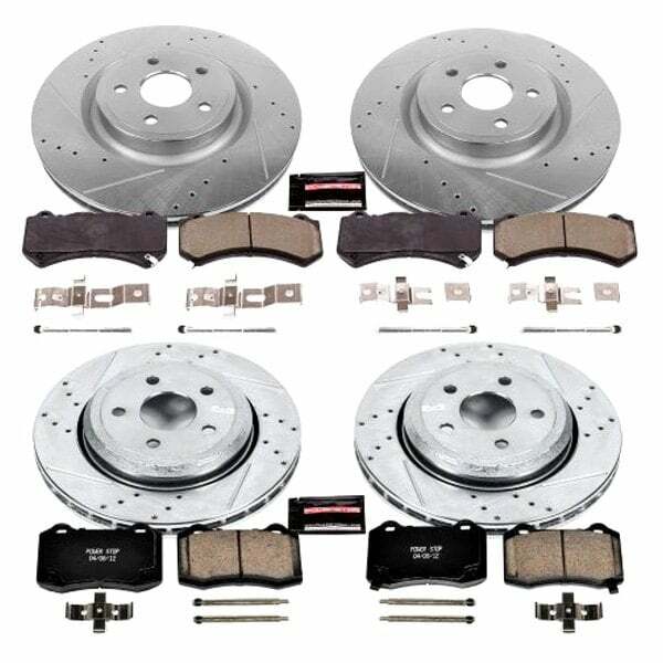 Power Stop 18-19 Dodge Durango Front & Rear Z23 Evolution Sport Brake Kit - K5958