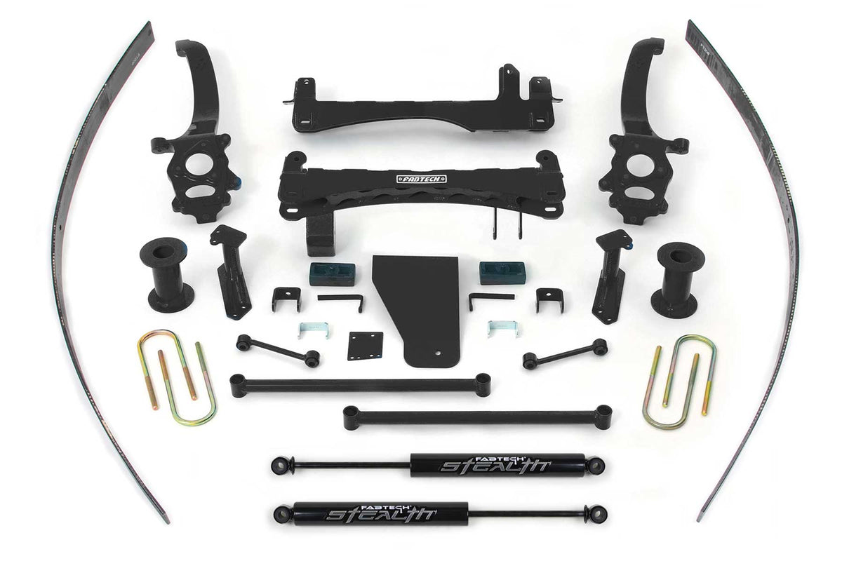 Fabtech 6" Basic Sys W/Stealth 2004-13 Nissan Titan 2/4Wd (2004-2013 Titan) - K6000M