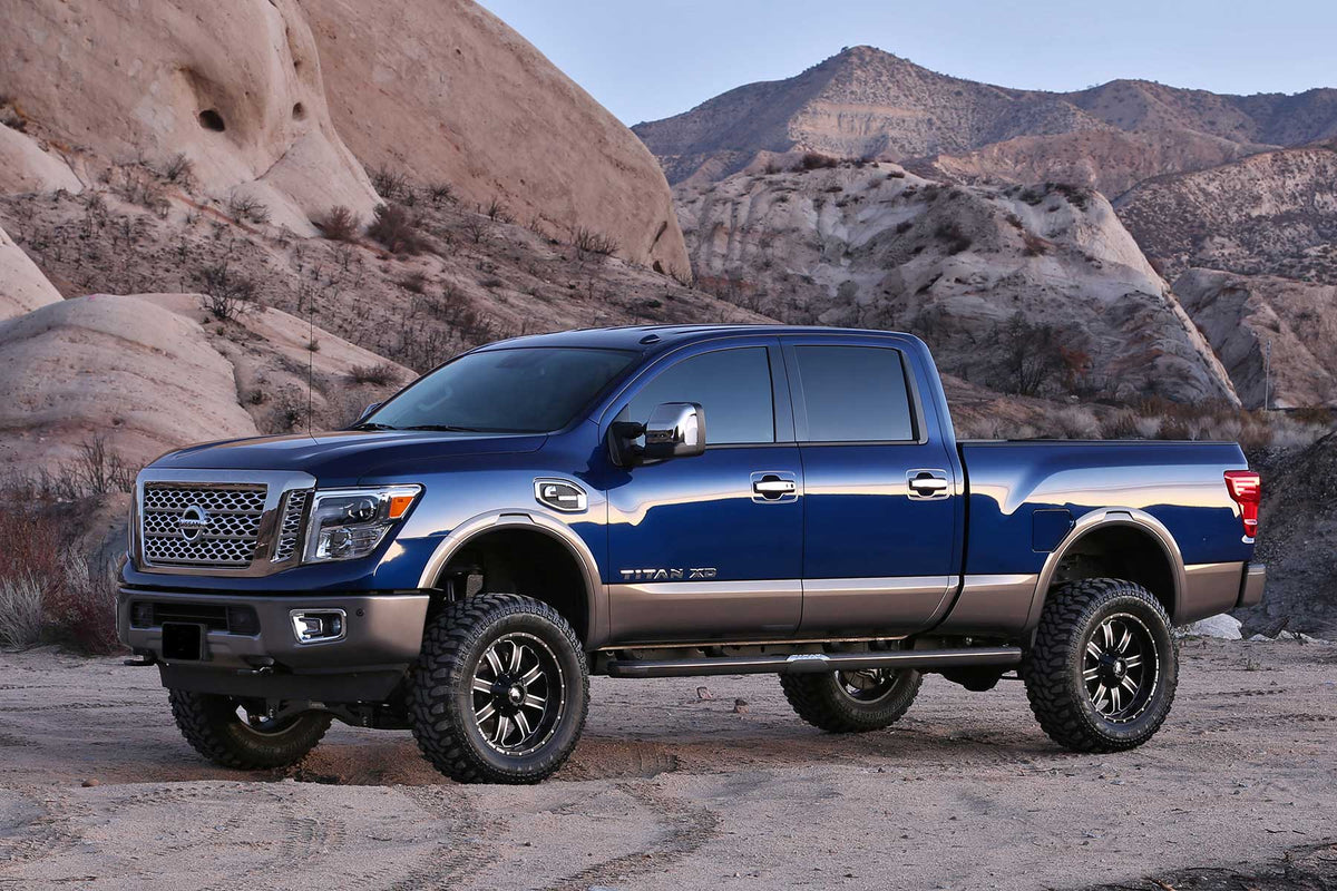 Fabtech 6" Basic Sys W/Stealth 2016-18 Nissan Titan Xd 4Wd (2016-2018 Titan XD) - K6005M